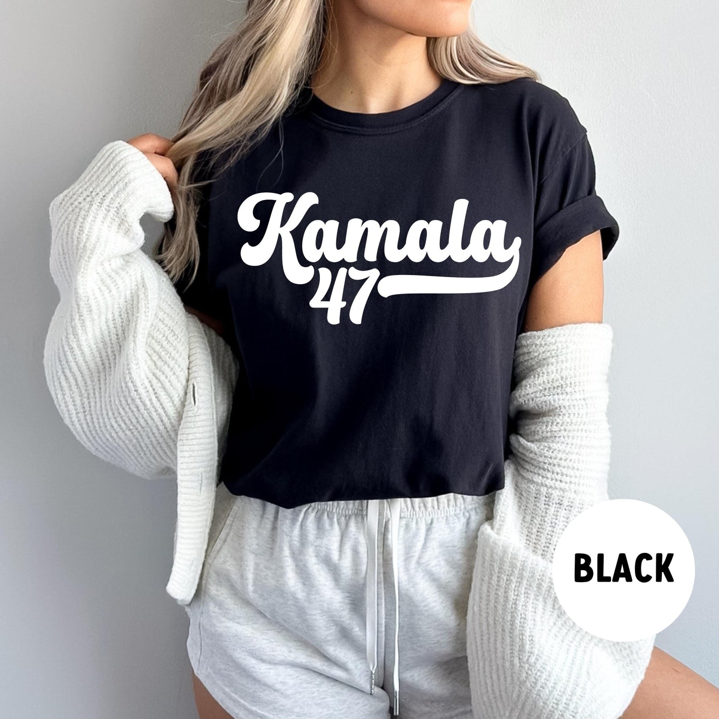 Kamala Harris 2024 Retro Female President Election T-Shirt