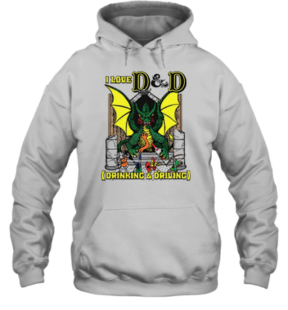 Dragon I Love D And D Drinking And Driving T-Shirt