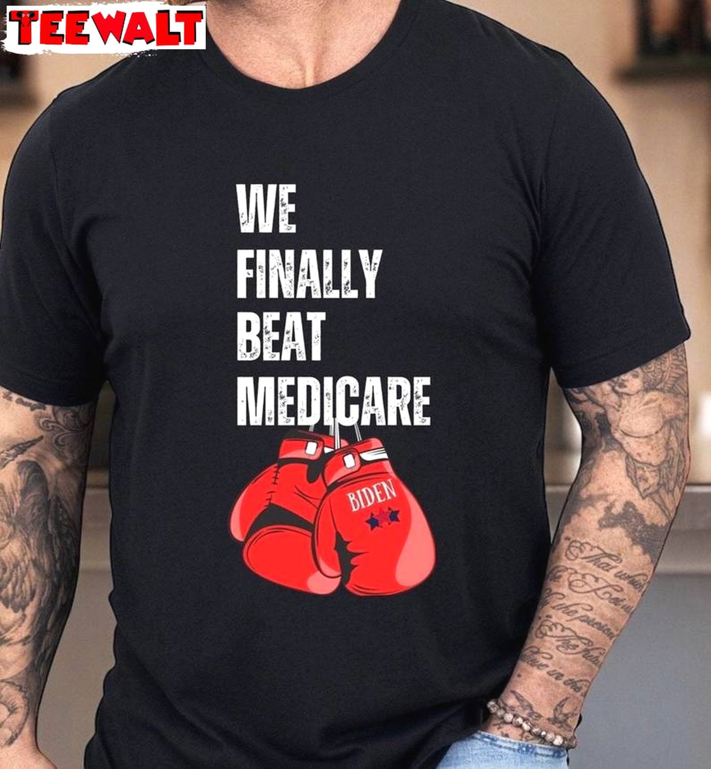 Comfort We Finally Beat Medicare Shirt, Creative Political Tee Tops Sweater