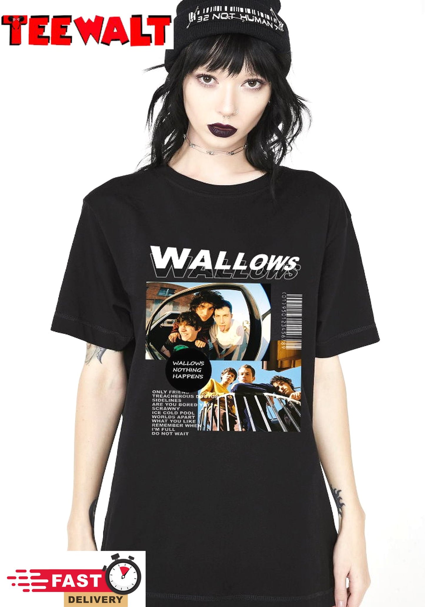 Wallows Dylan Minnette 2022 Tour T Shirt