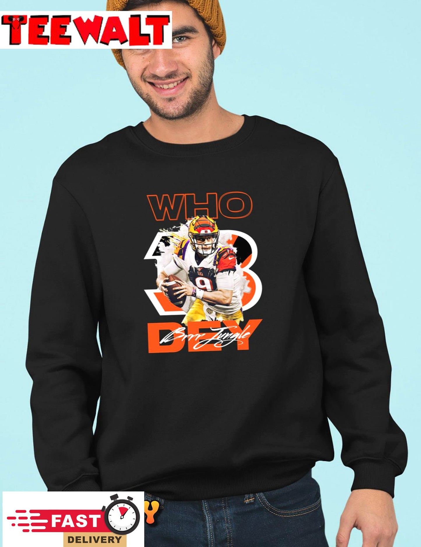 Who Dey Smokin Joe Burrow Joe Shiesty Jackpot Joey Franchise Unisex T-Shirt