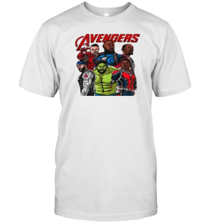 Avengers Usa Basketball T-Shirt - Style 2