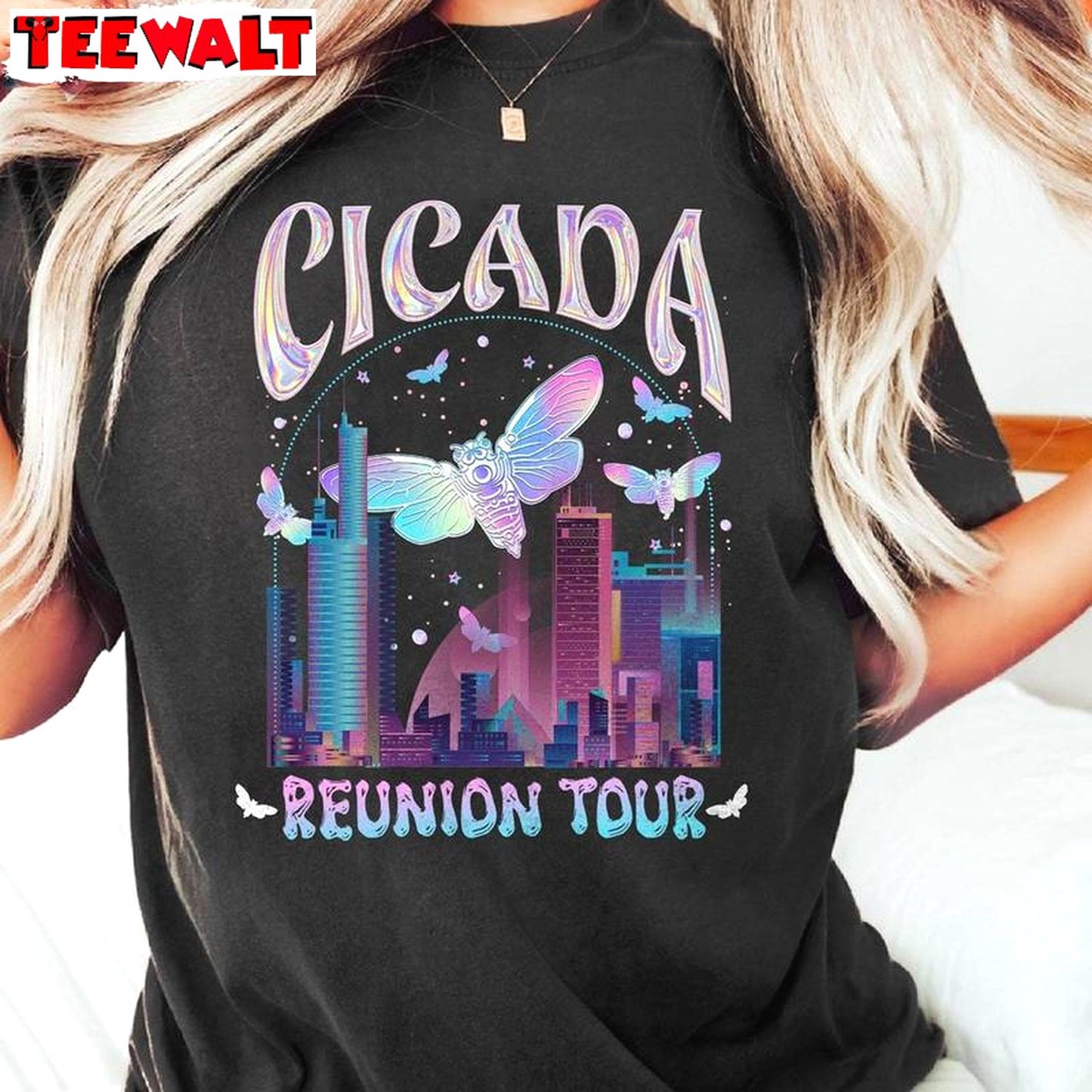 Cicadas Reunion Tour Shirt, Year Of The Cicadas Unisex Hoodie Short Sleeve