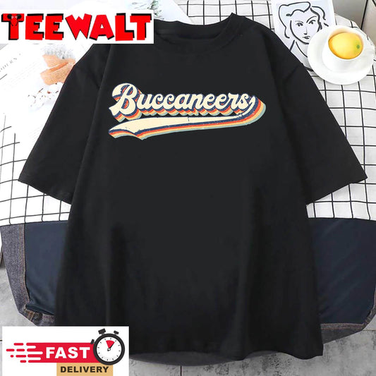 Buccaneers Sports Name Vintage Retro Gift Men Women Boy Girl T-Shirt