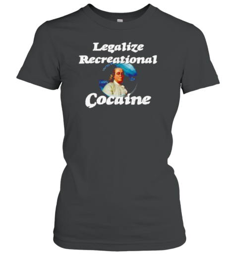 Benjamin Franklin Legalize Recreational Cocaine T-Shirt