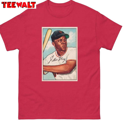 Awesome Willie Mays Shirt, Creative Unisex Hoodie Crewneck Gift For Fan