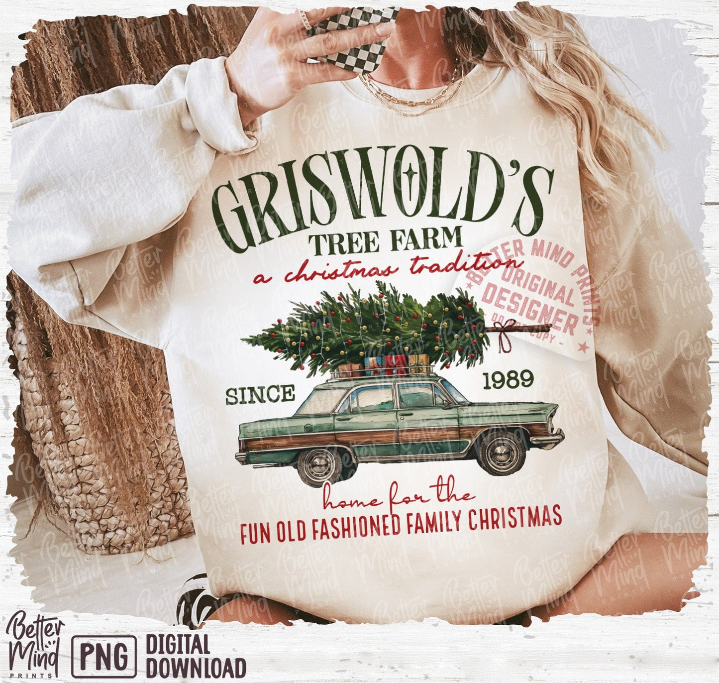 Griswold Christmas Tree Farm Merry Christmas Family Tee