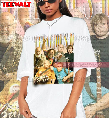 Vintage Tenacious D Shirt, Awesome Jack Black T Shirt Unisex Hoodie