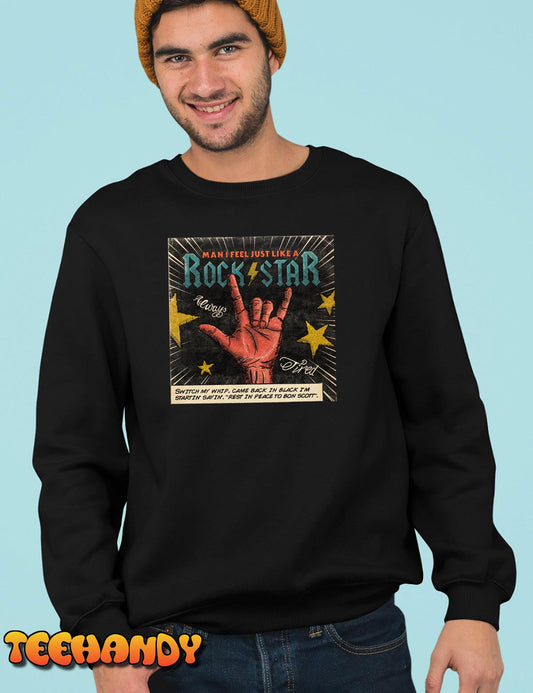 Be A Rockstar Post Malone Vintage Collage 90s Bootleg Unisex T-Shirt