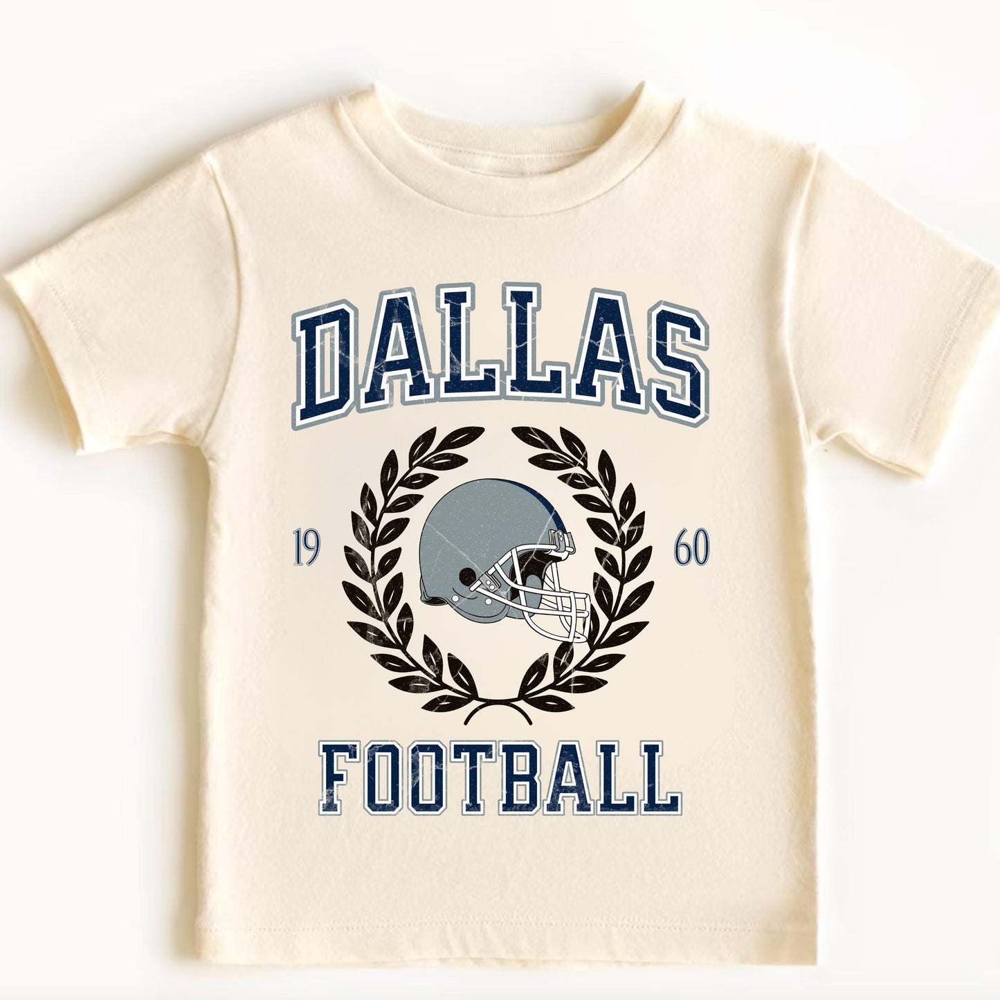 Dallas Football Toddler Shirt, Retro Dallas Kids Game Day Apparel