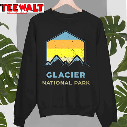 Glacier National Park Hiking Camping Unisex T-Shirt