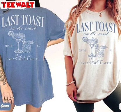 Must Have Girls Trip Unisex Hoodie, Trendy Last Toast On The Coast