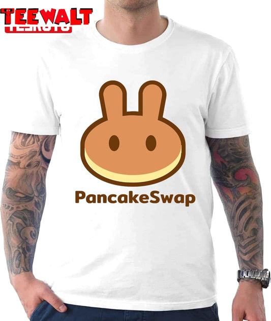 Logo Bunny Pancakeswap Cryptocurrency Unisex T-Shirt