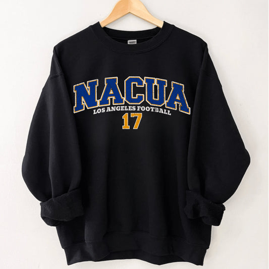 Puka Nacua Los Angeles Football Sweatshirt - Rams Football Apparel