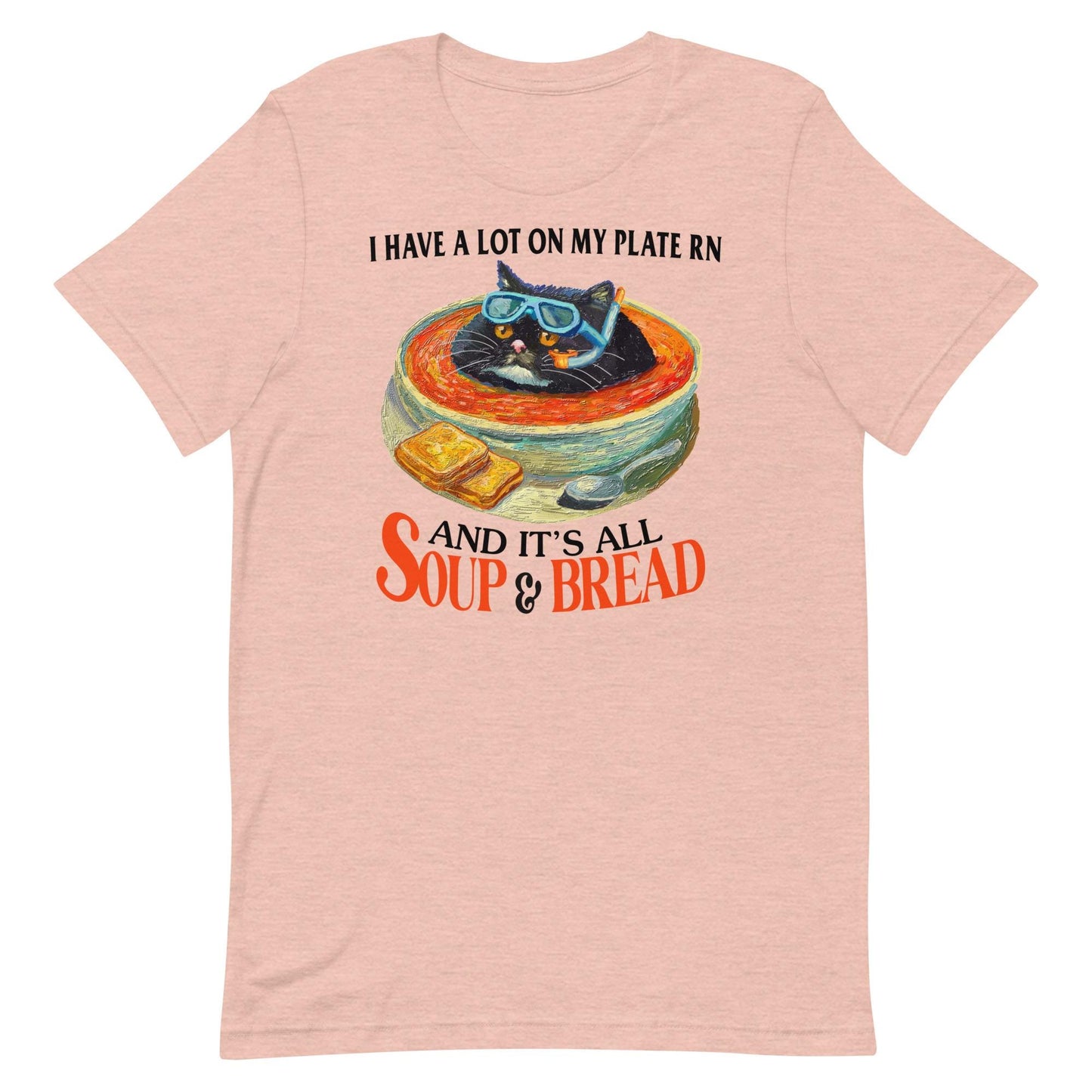 Soup And Bread T-Shirt For Comfort & Style Unisex Design