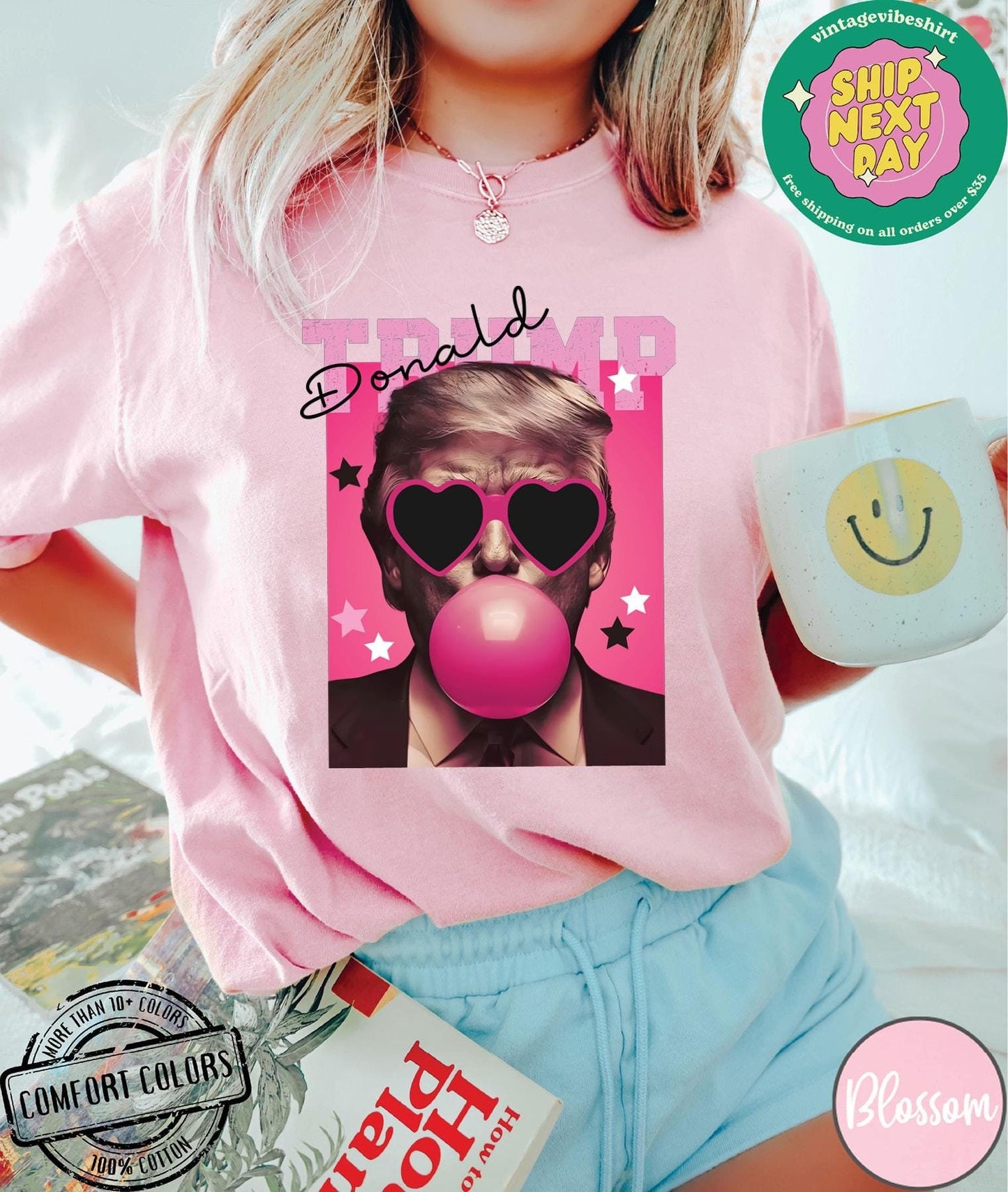 Trump Bubble Gum Shirt