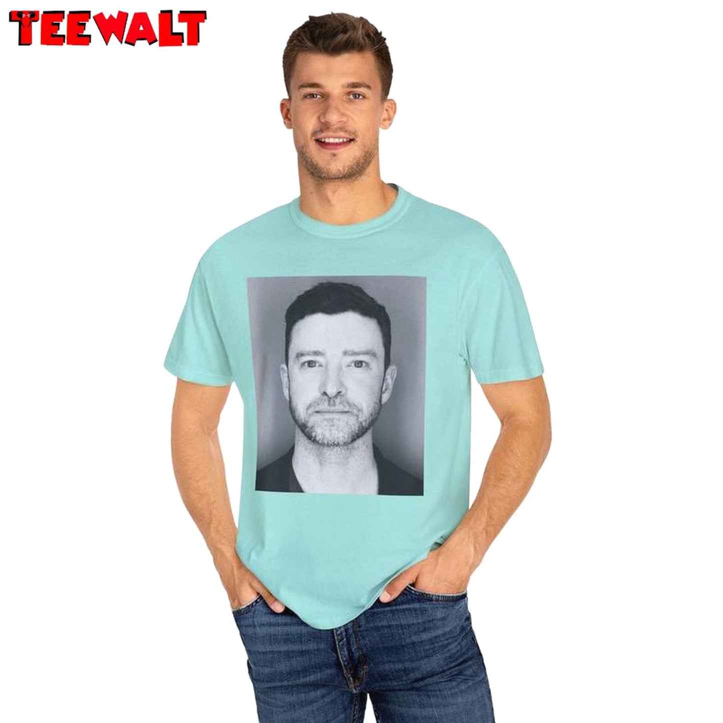 Limited Justin Timberlake Shirt, Comfort Colors Crewneck Long Sleeve Gift For Fan