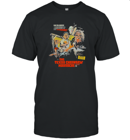 Can You Survive The Texas Chainsaw Massacre 50th Anniversary T-Shirt