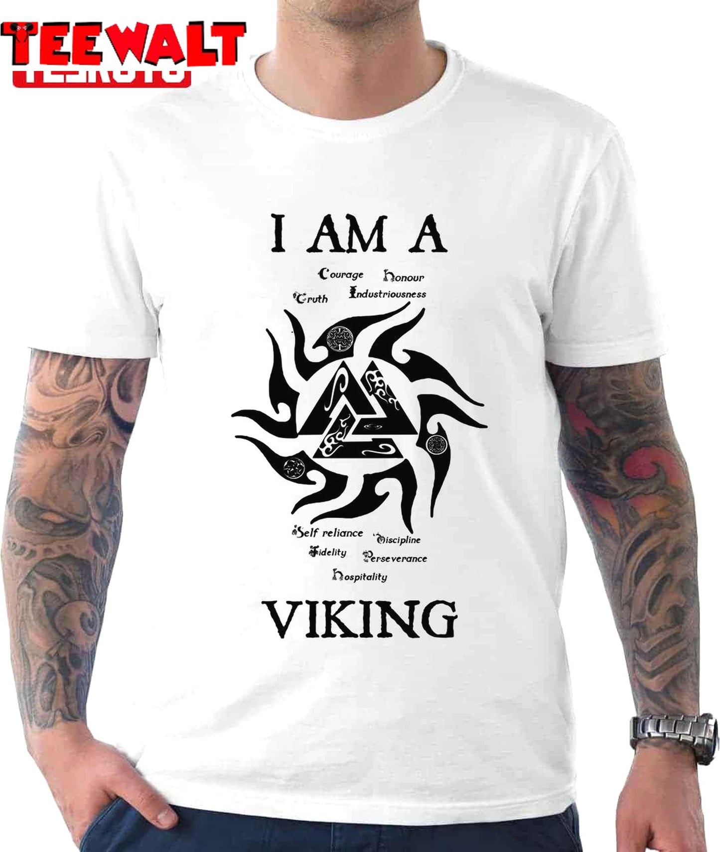 I Am A Viking Valknut Unisex T-Shirt