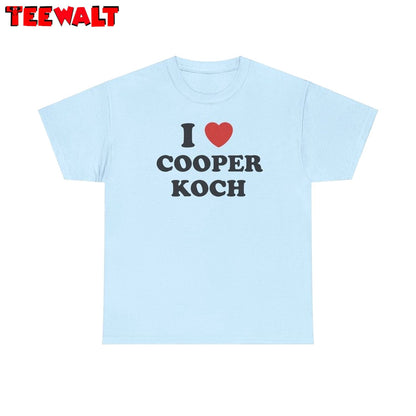 I Love Cooper Koch Shirt