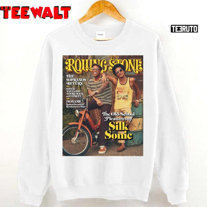 Bruno Mars And Anderson Paak Slik Sonik Rolling Stone Unisex T-Shirt