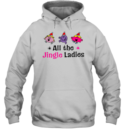 All The Jingle Ladies Christmas T-Shirt