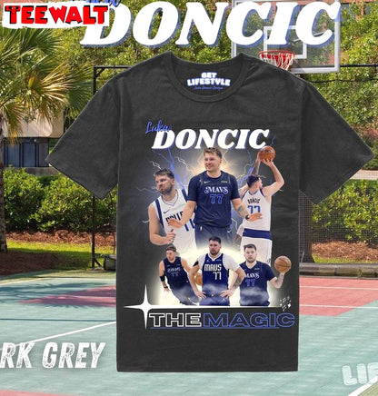 Comfort Luka Doncic Shirt, Must Have Crewneck Long Sleeve For Basketball Lover