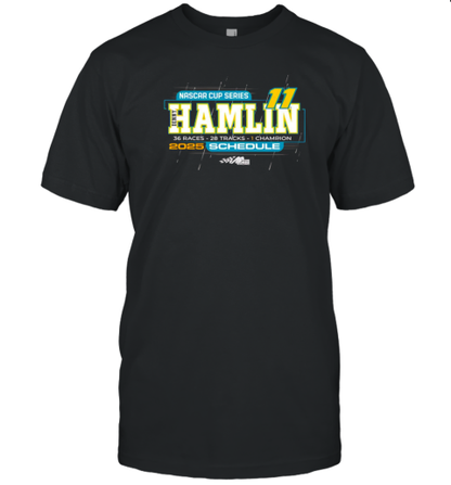 Denny Hamlin Joe Gibbs Racing Team Collection 2025 NASCAR Cup Series T-Shirt