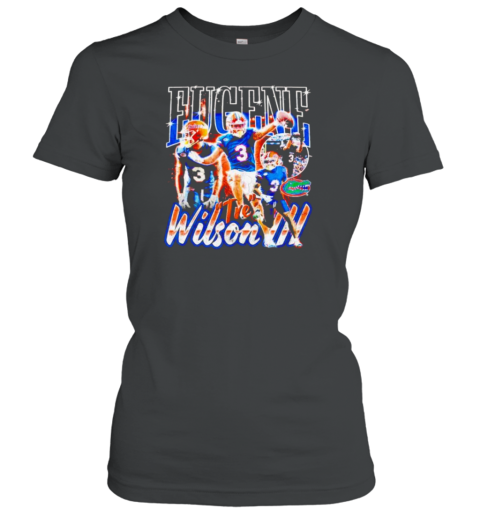 Eugene Wilson III Florida Gators Football Retro Graphic T-Shirt