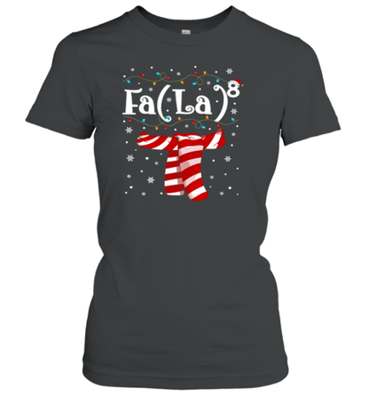 Falalala Christmas Scaff Teacher T-Shirt