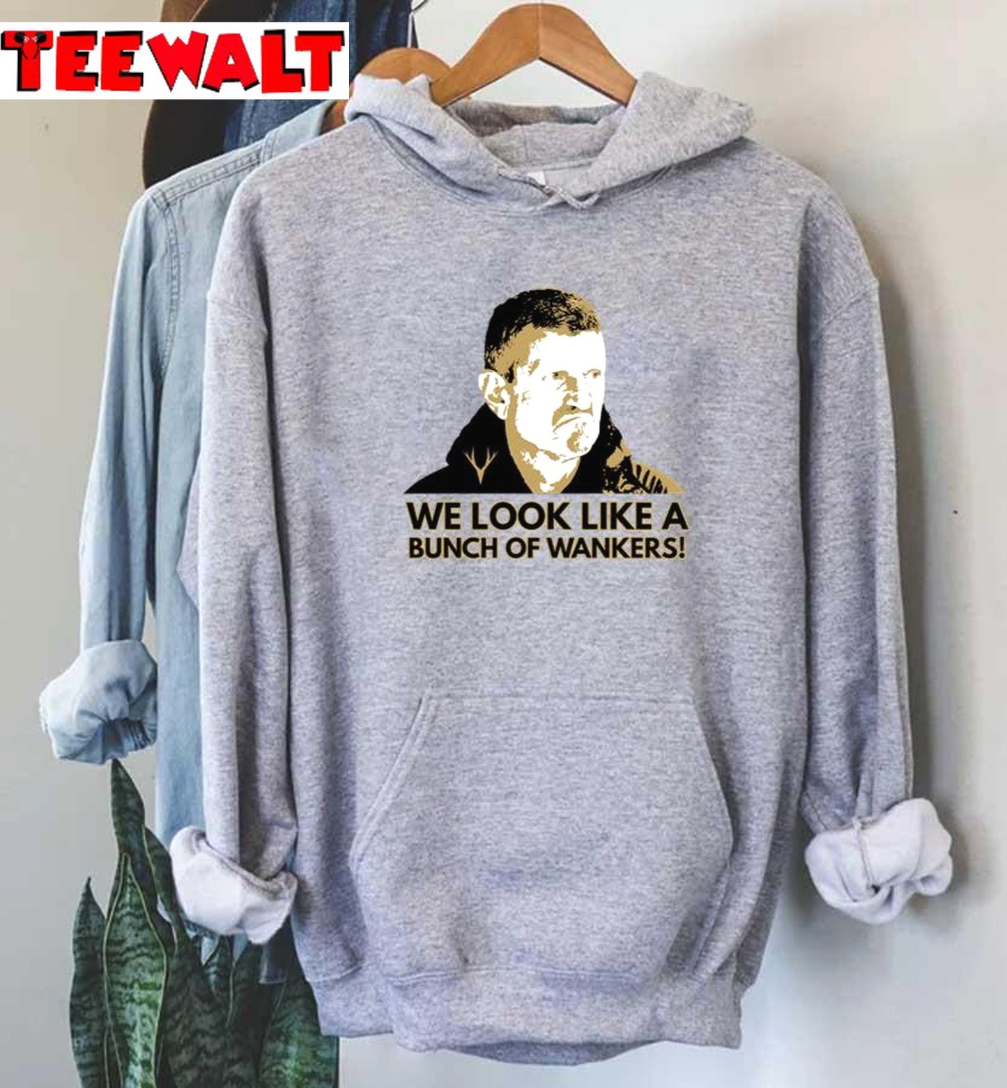 Guenther Steiner Unimpressed We Look like A Bunch Of Wankers Unisex Sweatshirt