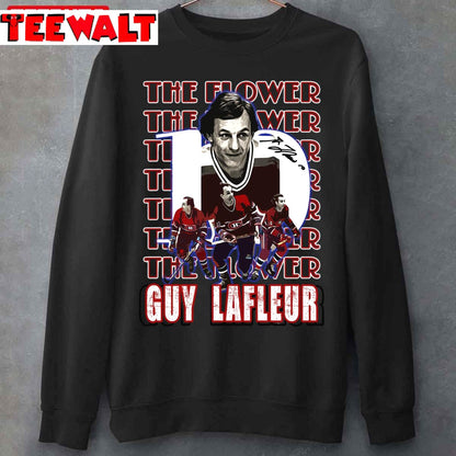 Guy Lafleur Hockey Player Le Démon Blond Unisex T-Shirt