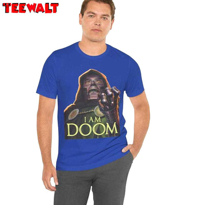 Marvel Avengers Doctor Doom Shirt, Movie 2026 Unisex Hoodie Long Sleeve