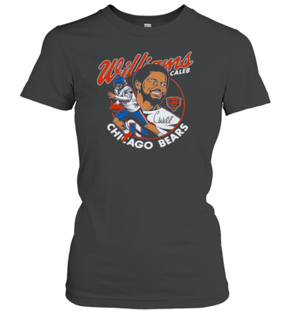 Caleb Williams Chicago Bears Signature T-Shirt