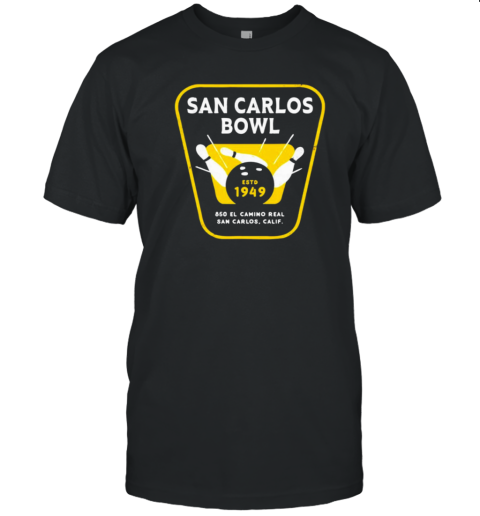 San Carlos Bowl San Carlos CA Vintage T-Shirt