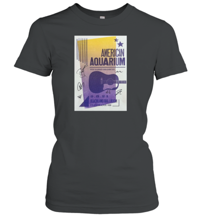 American Aquarium September 8 2024 In Cleveland, OH Tour Poster T-Shirt