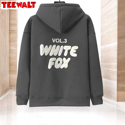 Comfortable Whitefox Hoodie Shirt, Cozy Trendy Unisex Hoodie Crewneck