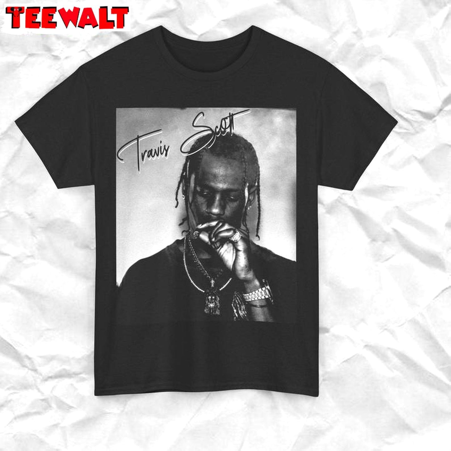 Travis Scott Cool Design Shirt, Utopia Travis Scott Concert Short Sleeve Crewneck