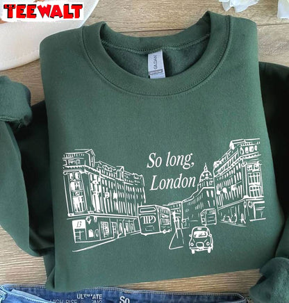 Comfort So Long London Shirt, Swiftie Poets Department Short Sleeve Hoodie