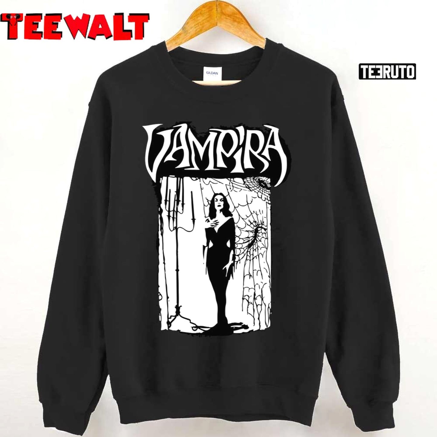 Vampira Morticia Adams Gothic Grunge Unisex T-Shirt