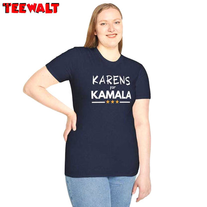 Karens For Kamala Shirt, Presidential Election Long Sleeve Crewneck