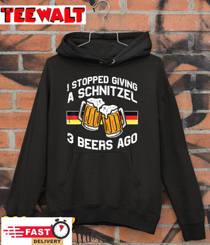 Stopped Giving Schnitzel Funny Bavaria Oktoberfest Men Women T-Shirt