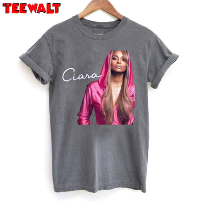 Cool Design Hot Ciara Goodies T Shirt, Concert 2024 Tour Groovy Short Sleeve Crewneck