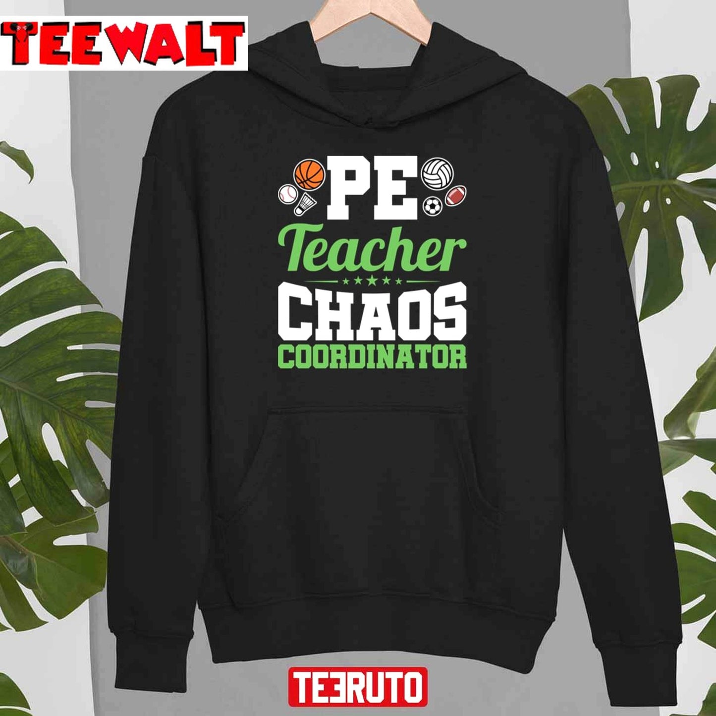 Pe Teacher Chaos Coordinator Physical Education Unisex T-Shirt