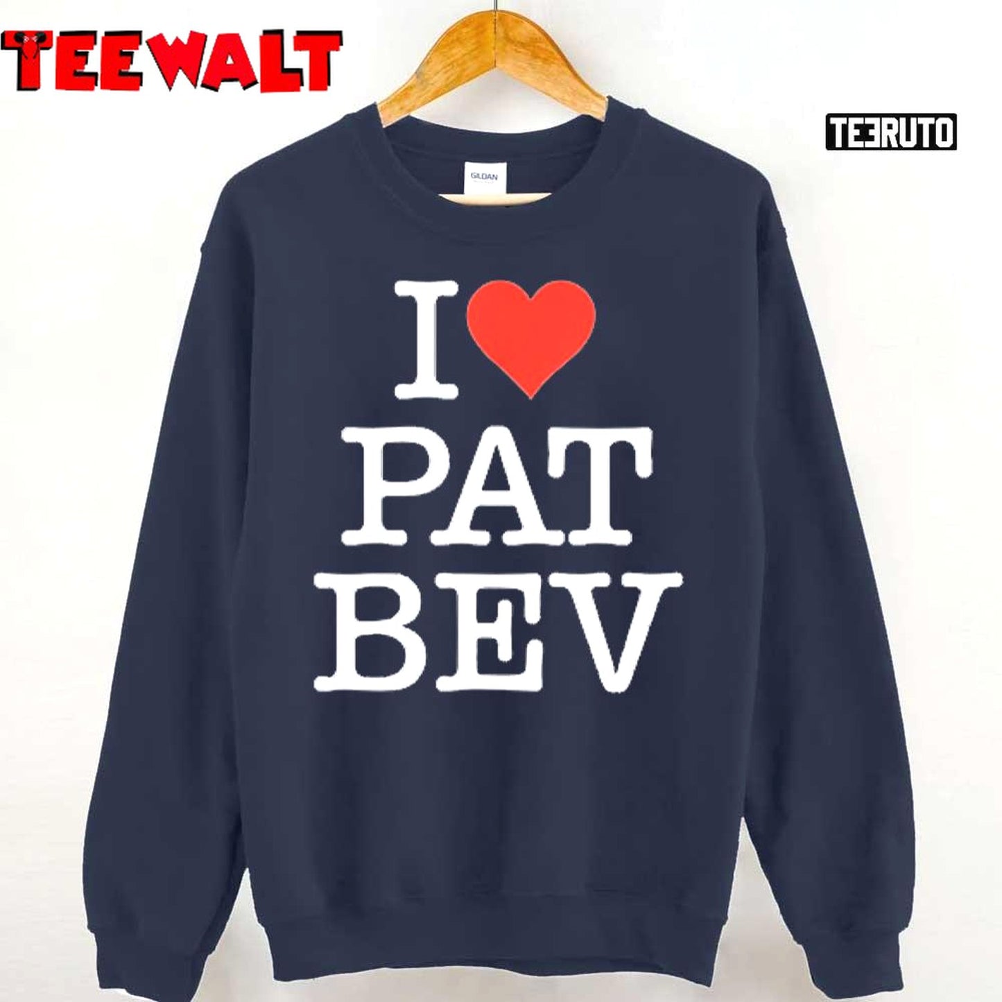 I Love Pat Bev Unisex T-Shirt