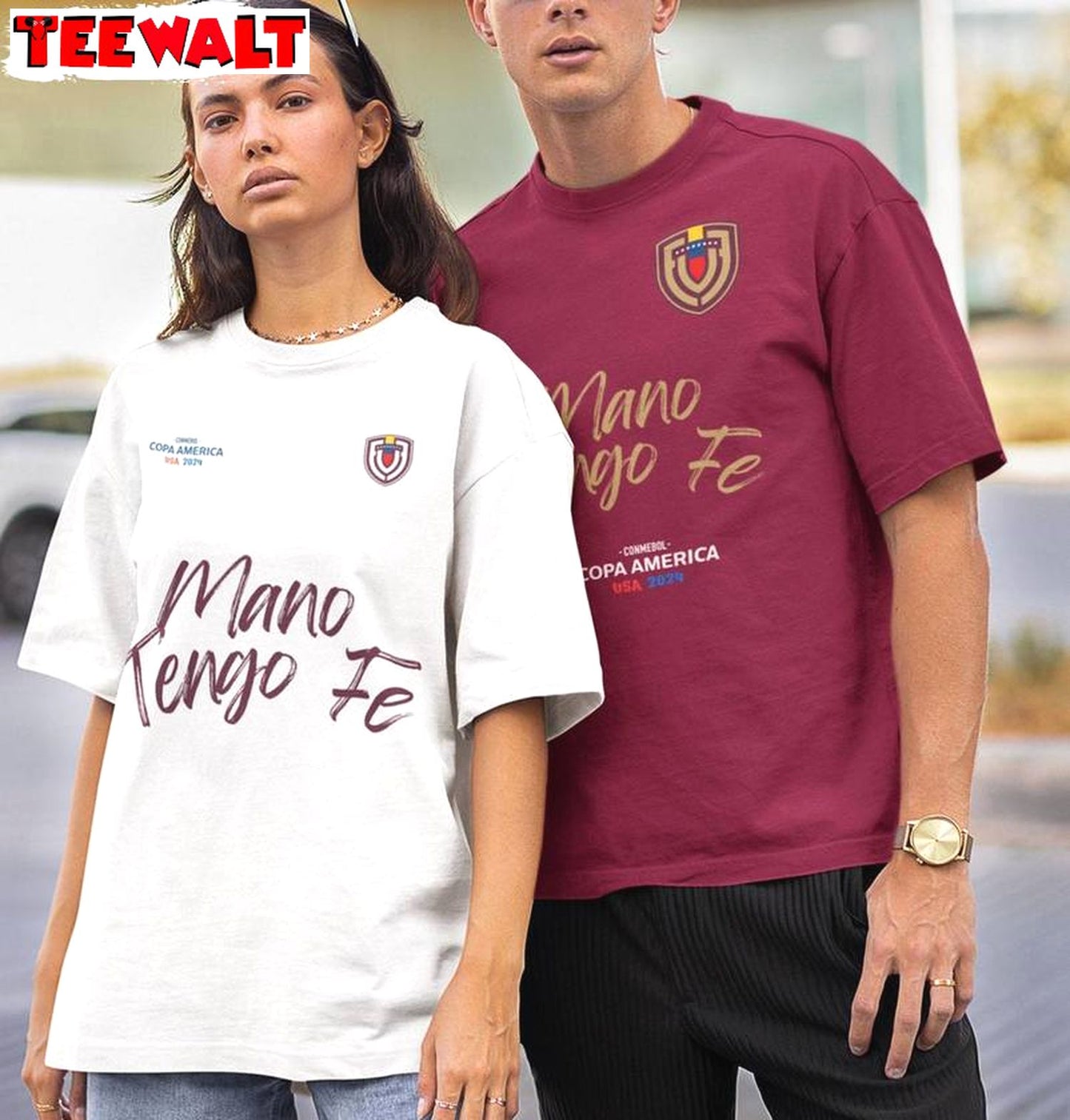 Cool Design Mano Tengo Fe Shirt, Limited Jersey Venezuela Youth Long Sleeve Tee Tops