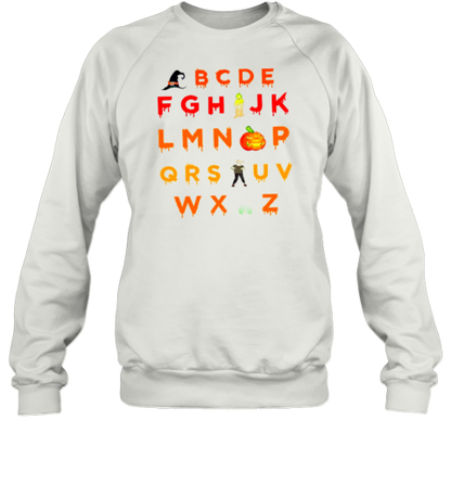 Halloween Alphabet T-Shirt