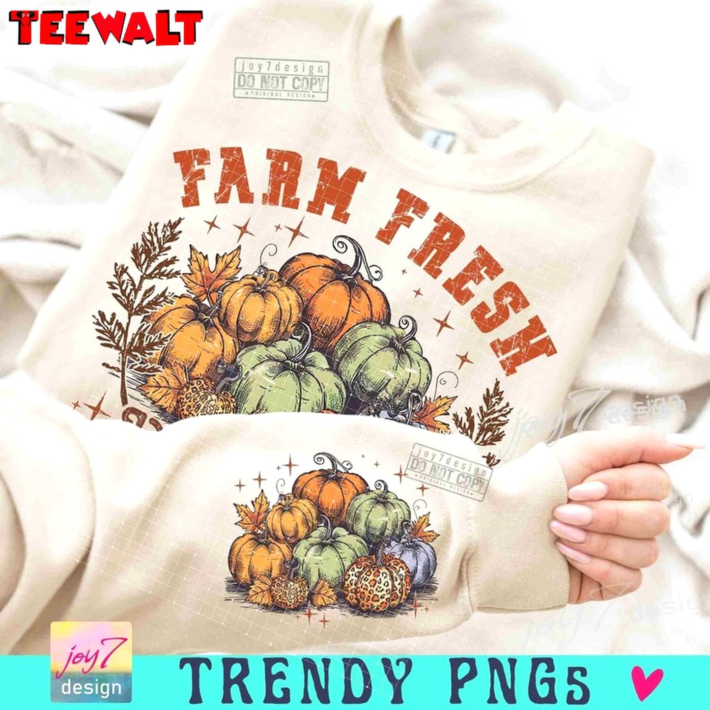 Trendy Farm Fresh Fall Pumpkins Shirt