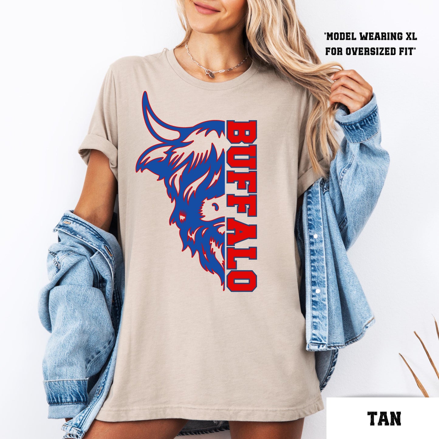 Buffalo Football Shirt - Vintage Style Buffalo Fan Sweatshirt