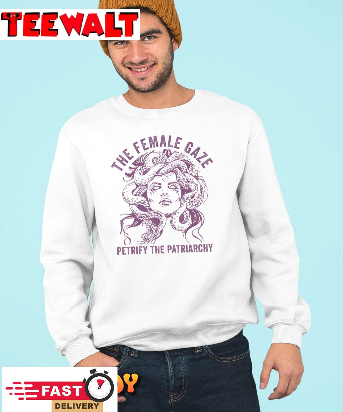 Medusa The Female Gaze Petrify The Patriarchy T-Shirt